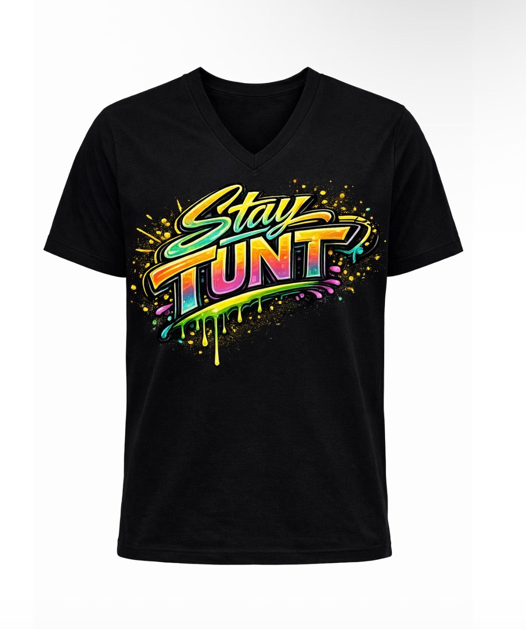 Stay Tunt Colorful T- Shirt